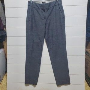Ann Taylor LOFT womens size 2R Julie stretchy blue work trousers pant pockets